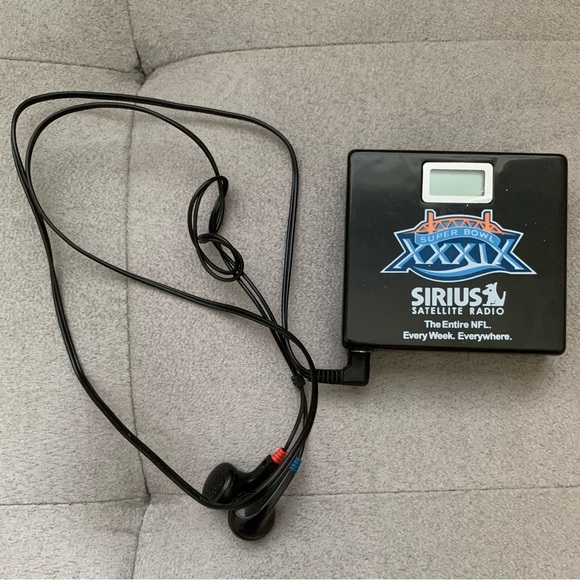 NFL Sirius Satellite Digital AM/FM Radio Super Bowl 39 XXXIX ESPN 2004 RARE VTG - Picture 4 of 11